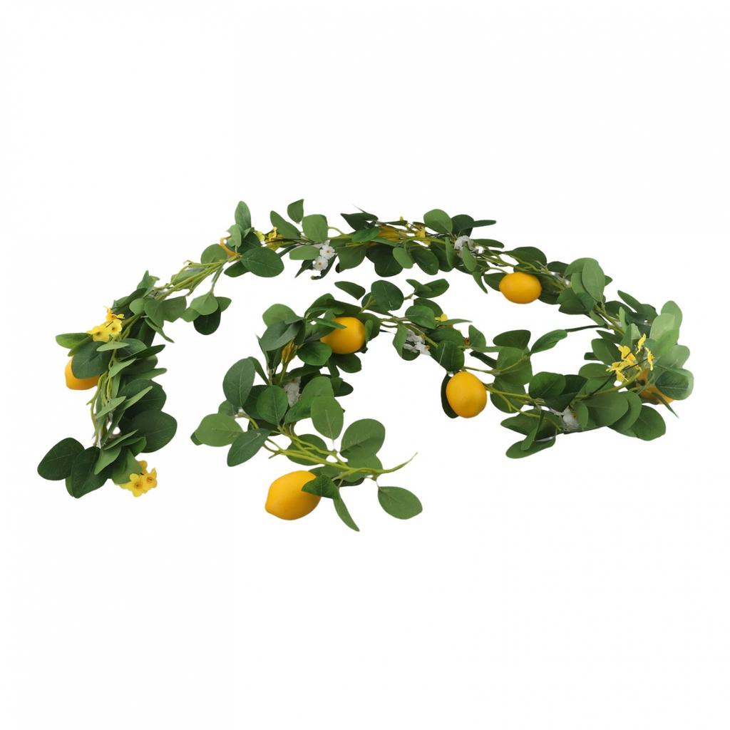 Lemon Rattan Fake Plant For Wedding Party Decorations