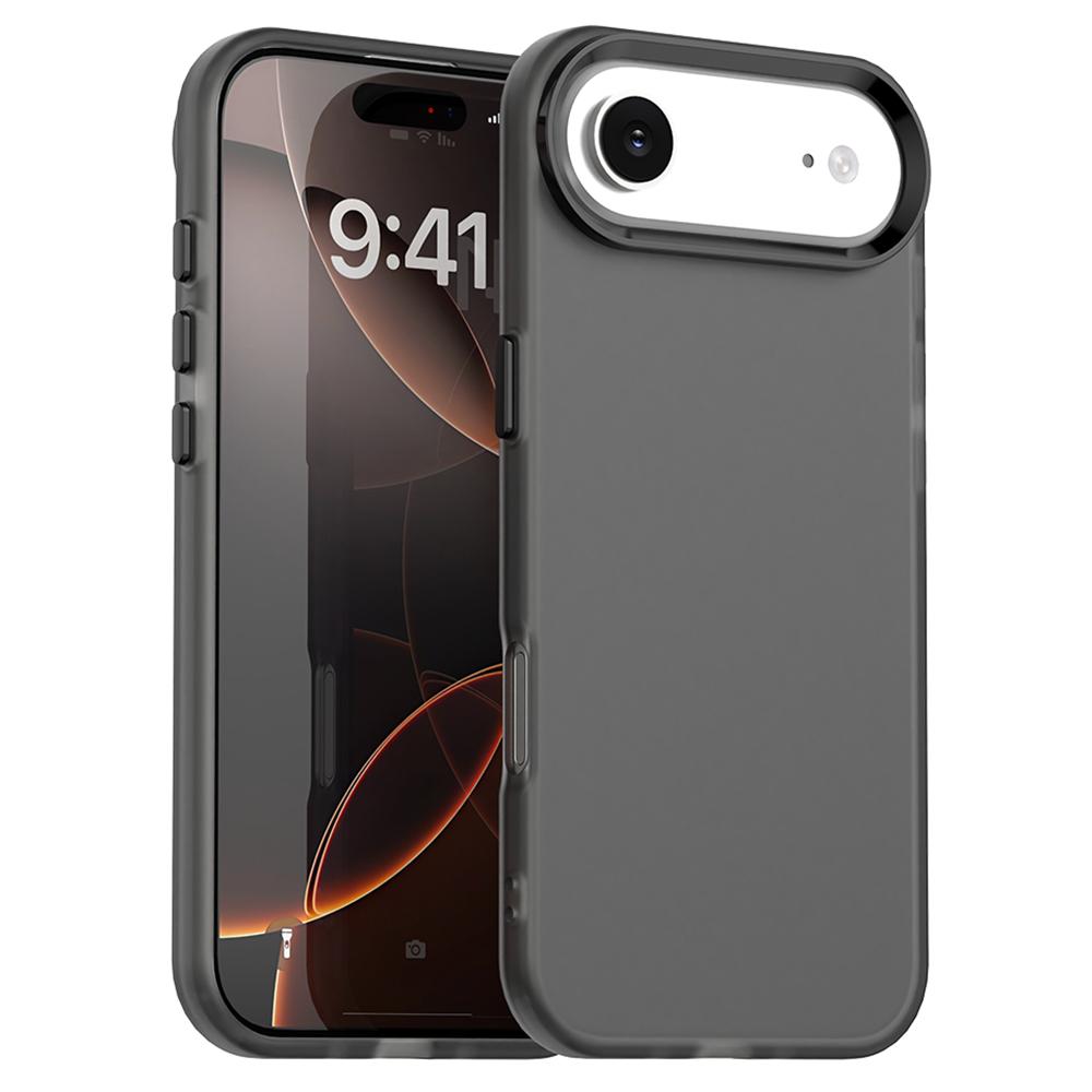 For iPhone 17 Air Case PC+TPU+PET Matte Anti-Drop Phone Back Cover