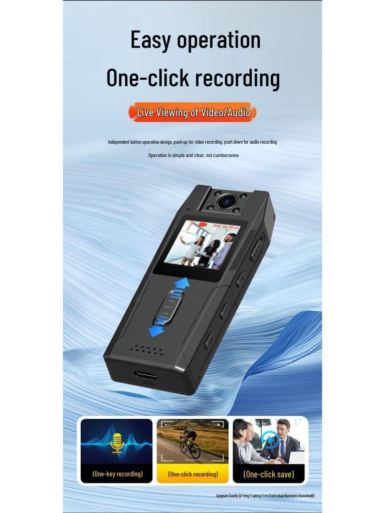 4K Ultra HD Motorcycle Anti-Shake Sports Camera with Audio and Video Recording