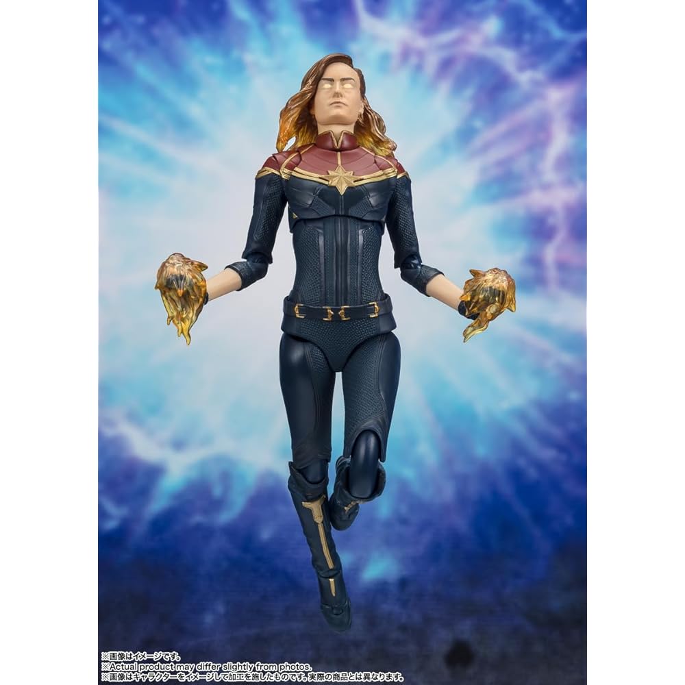 TAMASHII NATIONS S.H. Figuarts Captain Marvel Marvels 150mm ABS PVC Action Figure
