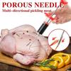 Barbecue Turkey Seasoning Syringe, Meat Marinade Syringe, Kitchen Cooking Tools and Accessories