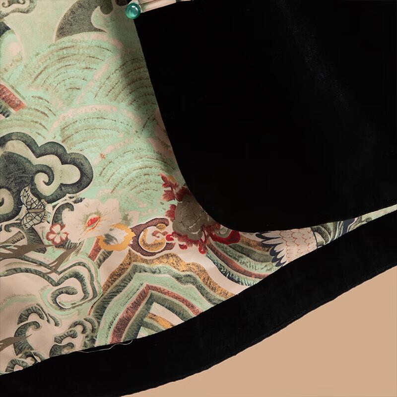 Sibaisha New Chinese Style Embroidered Short Vest