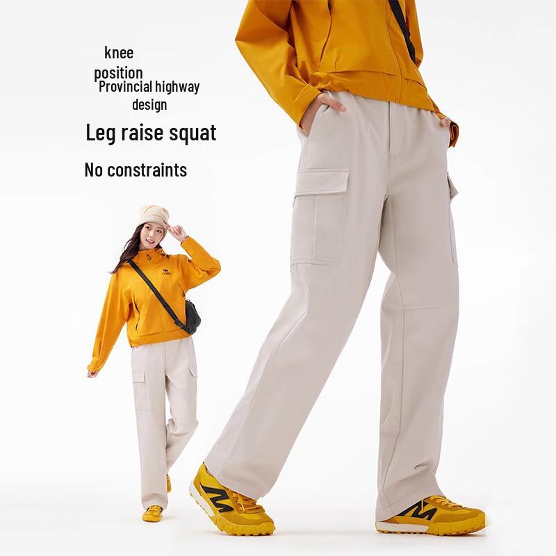CAMEL Women s Windproof Hiking Cargo Pants M