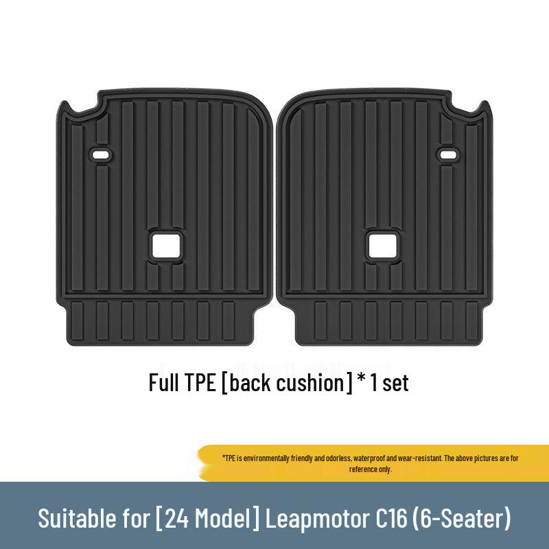2024-2026 Leapmotor C16 TPE Floor & Trunk Mats, Wear-Resistant & Vehicle-Specific