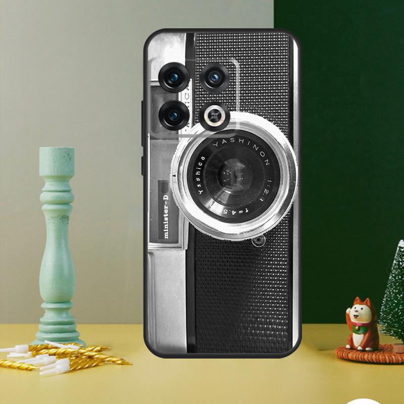 Vintage Retro Camera Case For OnePlus Nord CE 2 3 4 Lite N20 N30 9 10 Pro 8T 9RT 10T 10R 12 11 12R 13 13R Cover