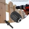 0.810mm Self Locking Keyless Chuck Impact Hammer Drill Bit Conversion Holder (#02)