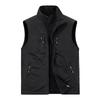 New Autumn and Winter Vest Men's Earthy Outdoor Leisure Middle-aged and Young Photography Fishing Vest Vest Horse Clip Sports Jacket Men