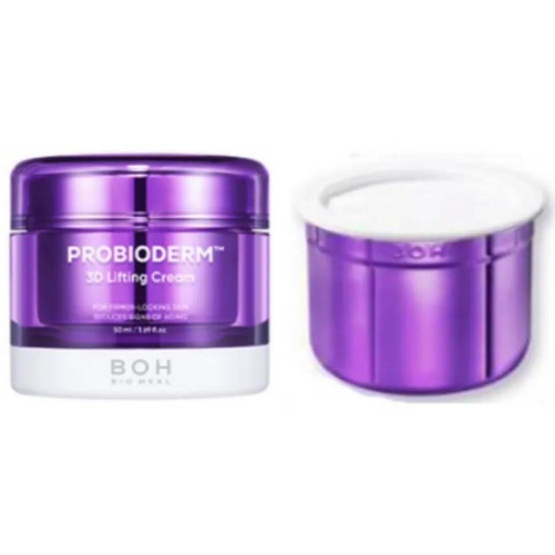 Set 2 Biohealbo Probioderm 3D Lifting Cream 50ml + Refill