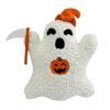Halloween Spøkelsepute Dekorativ Plysj Spøkelsesdukke Fullt Utstoppet Spøkelse Pyntepute