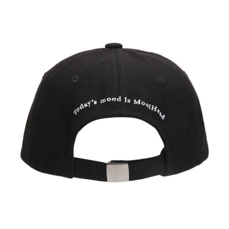 MooiHead Mooi Applique Pig Bio Ball Cap_Black
