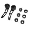 Black Billet Aluminum 4 14in Door Handle Kit Vintage Door Handle Set Exterior Door Handles
