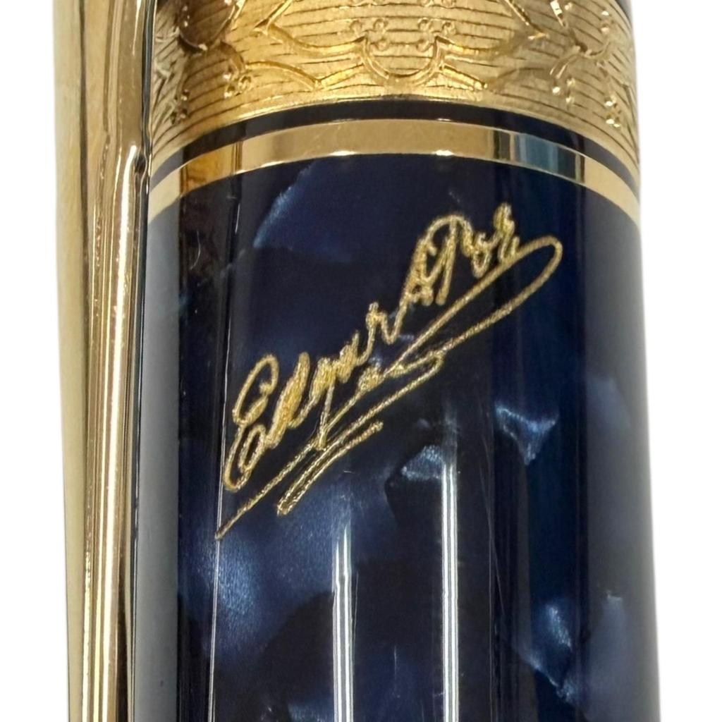 Great MONTBLANC fountain pen Writers Series 1998 Edgar Allan Poe 03184/17000 Used