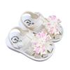 New Girls' Sandals for Summer, Toddler Baby Anti-slip Walking Shoes with Closed Toe