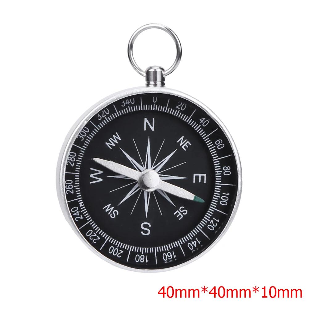 

1-5PCS Pocket Compass Outdoor Camping Hiking Waterproof with Noctilucence Display Survival Movement Retro Compass Navigation