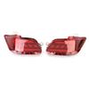 2pcs Car LED Rear Bumper Reflector Light Fit for Toyota Vios 2016 2018