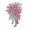 Fashion Rhinestones Grape Bouquet Shape Brooches For Women Coat Jewelry Accessories Gifts