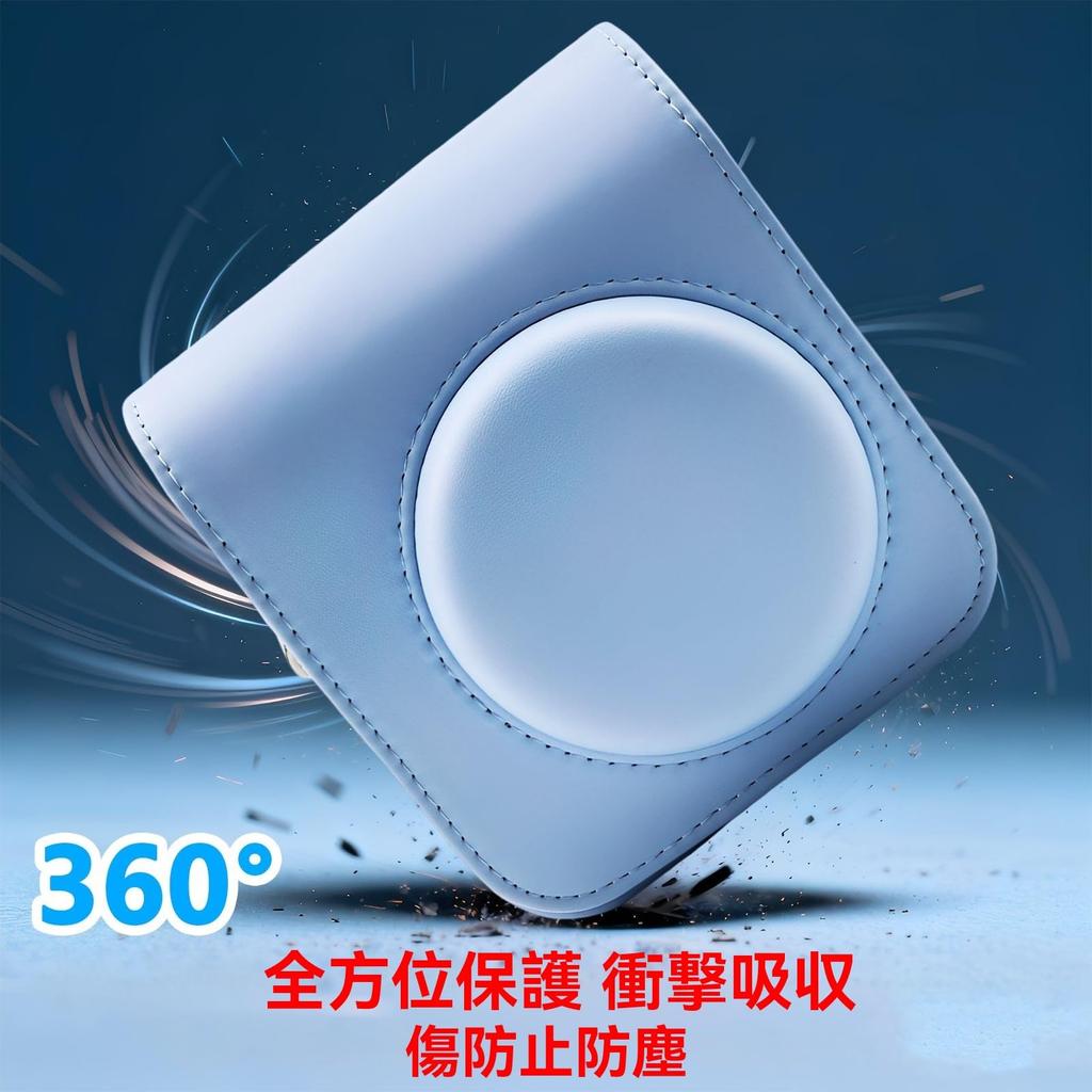 Mini 12 Fotoaparát Pouzdro Album Set Kompatibilní s Fujifilm Instax Mini 12 Instantním Fotoaparátem Ochranné Pouzdro z PU Kůže s Nastavitelným Ramenním Popruhem Album