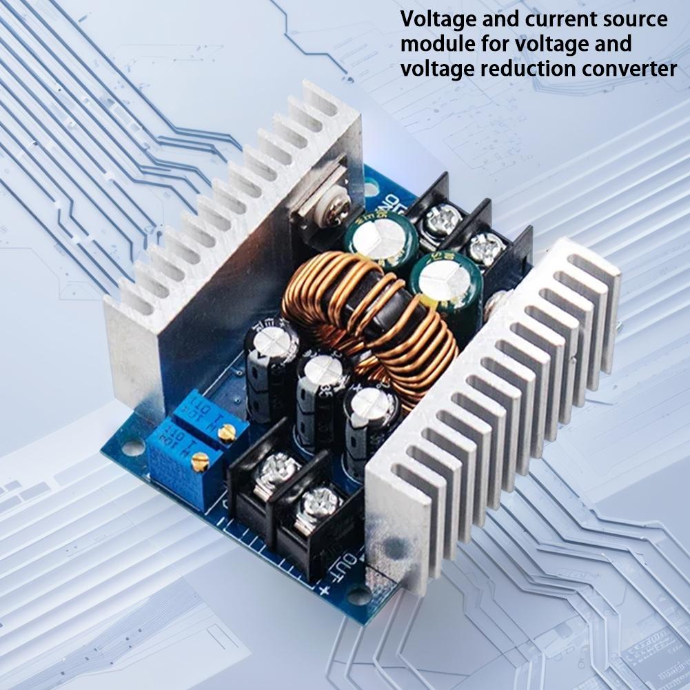 DC 300W 20A CC CV Current Source Module Constant Current Adjustable Step Down Module Voltage Regulator Buck Converter
