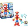 Figurine électronique - marvel - spidey - 25 cm - lumières et sons - accessoires inclus