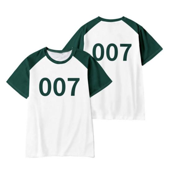 230 001 007 Tepláková souprava Cosplay Kostým Korejská unisex bunda s krátkým rukávem Top joggingové kalhoty 3dílná souprava teplákových souprav Masquerade Party Outfit