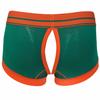 Men's Boxer Briefs Trunks Buckled Bulge Pouch Shorts Jockstrap Underwear Panties