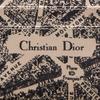 Dior Map 5 Paris Embroidered Smooth Calfskin Card Holder Women Card Holder Beige Black S2161ZBQB-M918