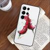 Red Wine Glass Art Phone Case For Samsung Galaxy S25 S23 S22 S21 Ultra S9 S10 S20 Plus S24 FE Funda Cover Shell