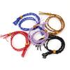 Natural Stone Mesh Pocket Woven Necklace Pendant Adjustable Telescopic Mesh Pocket Hand Woven Mesh Support N664