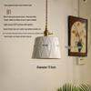 Chinese Retro Teahouse Ceramic Pendant Lamp: Ancient Style for Bedroom or Dining Room
