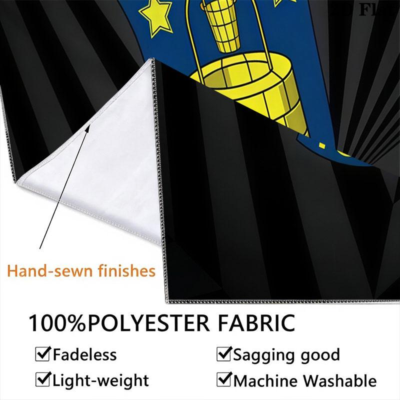 Brøndby IF POSTER Wall Hanging Printed Fabric Blanket Decorative Tapestries for Bedroom Living Room Home Decor