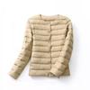 Annual Light Down Jacket Liner Round Neck V Neck Warm Versatile and Thin White Duck Down Long Sleeve Jacket Light