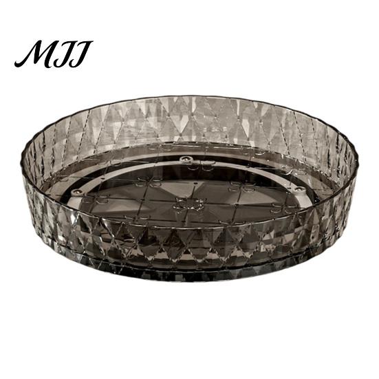 360 Degree Lazy Susan Rotating Spice Rack, Organizer Turntable Countertop Holder for Cabinet, Pantry, Seasoning Bottle Kitchen Clear Spinner 2