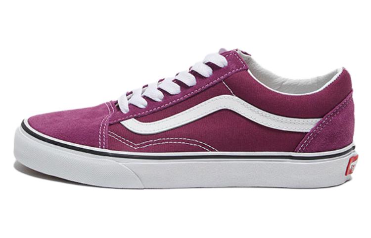 Vans Old Skool Износостойкие Износостойкие Низкие Кеды для Скейтборда Унисекс Фиолетовые VN0005UFDRV 37