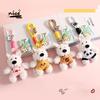 Original Plush Toy West Highland White Dog Keychain Pendant Bag Accessory Backpack Pendant Decoration Accessory Small Gift