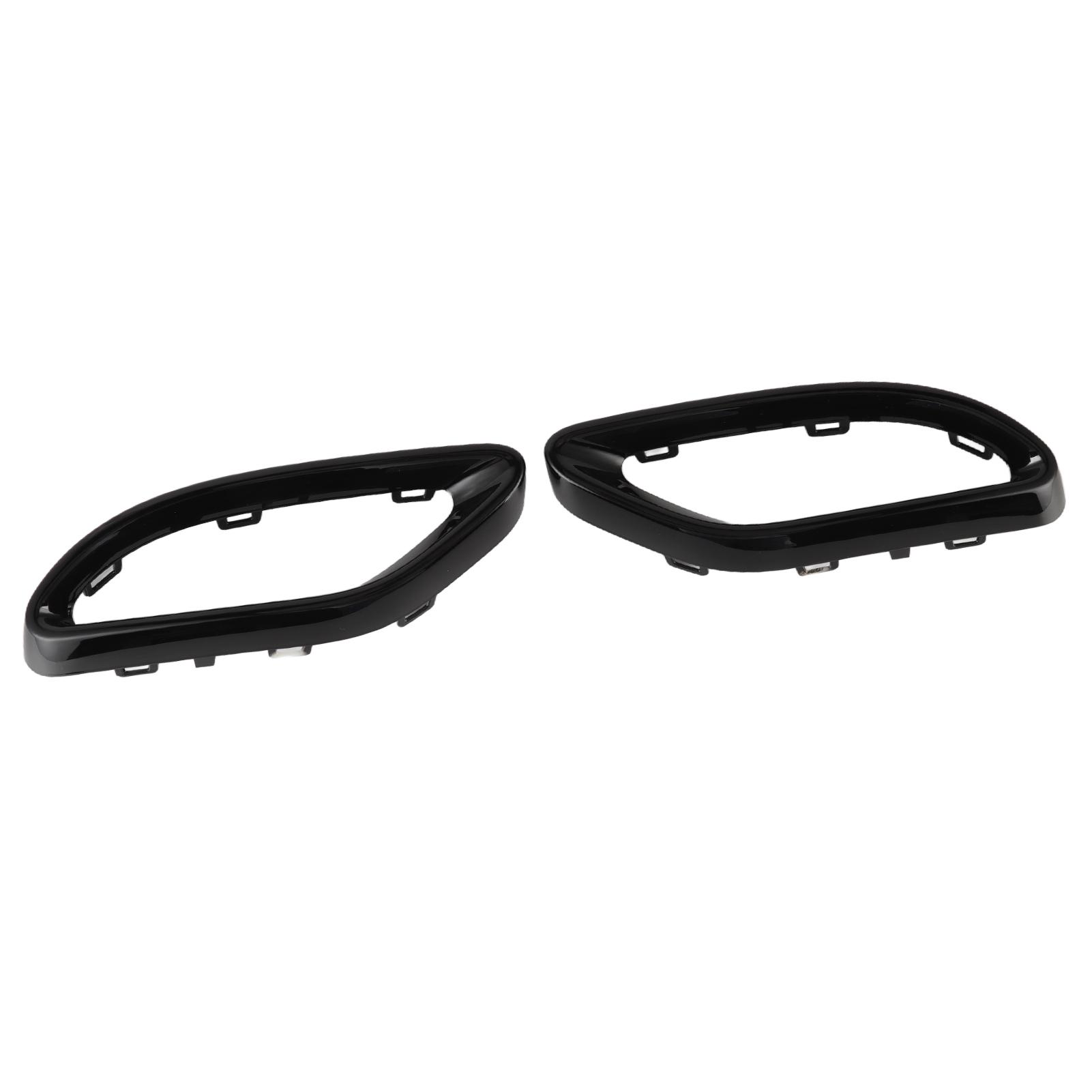 

Замена накладок на выхлопную трубу черного глянцевого цвета для Mercedes-Benz ABCE GLC CLS-Class W177 W247 W205 W213 X253 C257 чёрный