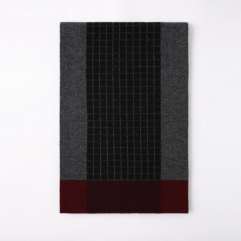 Pure Wool Men's Scarves Are Soft and Comfortable, Casual Business Keeps Warm, Suitable for Middle-aged and Elderly 2025 Neck Protection In Autumn