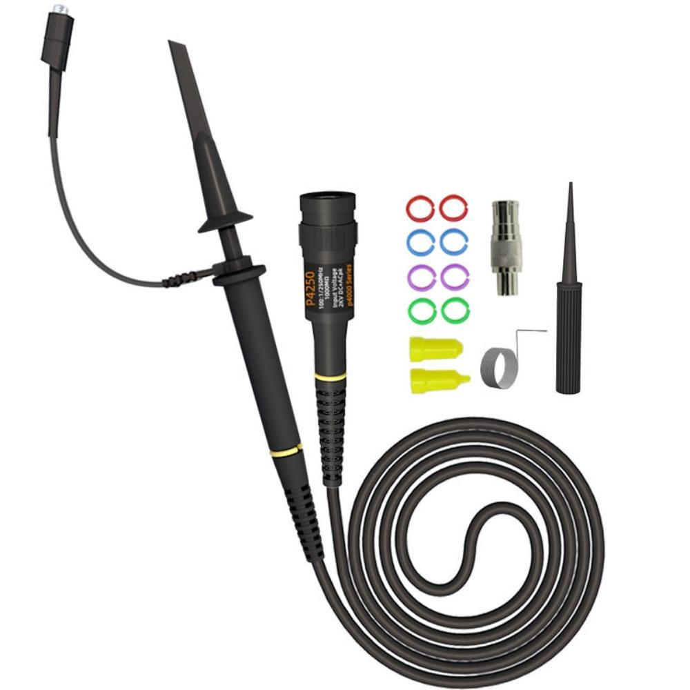 

Черный зонд осциллографа P4250, 250 МГц, универсальный разъем BNC