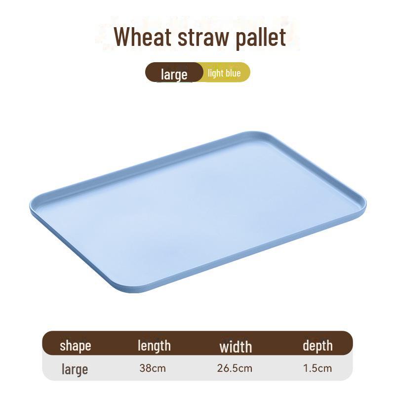 

Пластиковый прямоугольный поднос для чая в скандинавском стиле для дома, гостиной, ресторана или детского сада