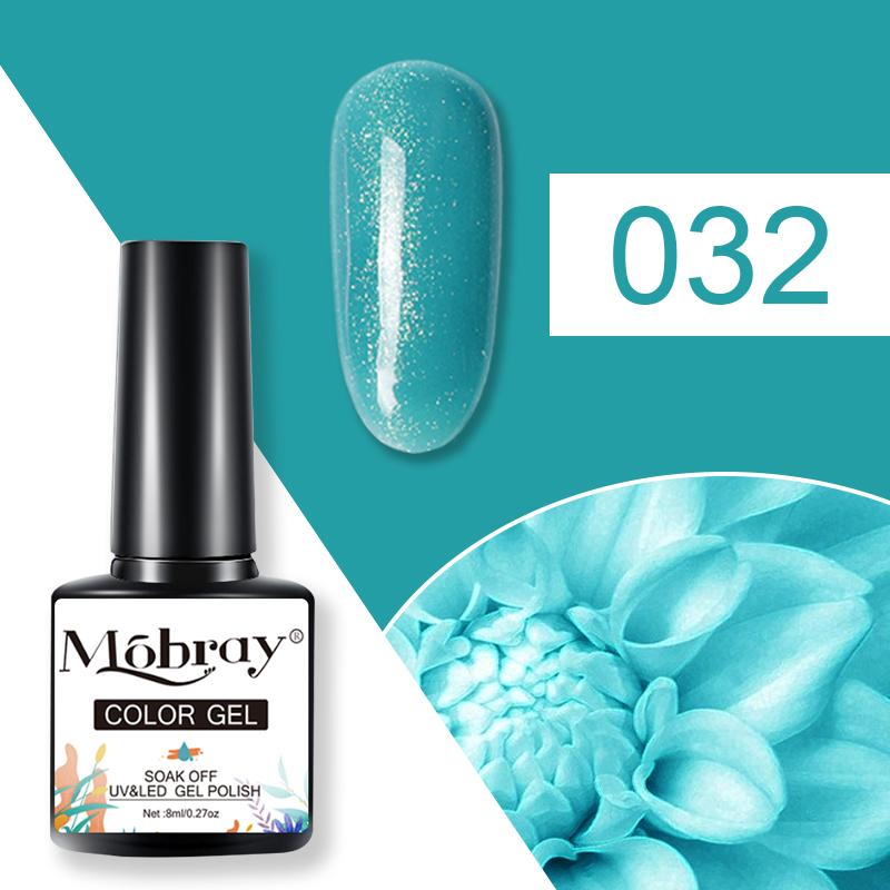 Mobray 80 Colors Gel Nail Polish 8ML Semi Permanent Gel Lacquer Soak Off UV Gel for Nail Art