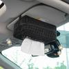Car tissue box, small fragrance style, high-end car hanging paper box, multi-function handrail box, tissue hanging bag new