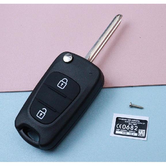 Car Key Housing Case Shell for Hyundai/kia I30 IX35 I20 I35 Solaris RIO Elantra K2 K5 PRIDE RNY PORTER Picanto Verna Sportage