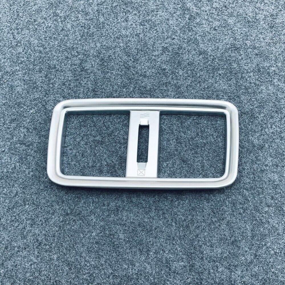 Chrome Matte Armrest Back Air Vent Bezel Trim Molding For 2023-2025 Honda HR-V
