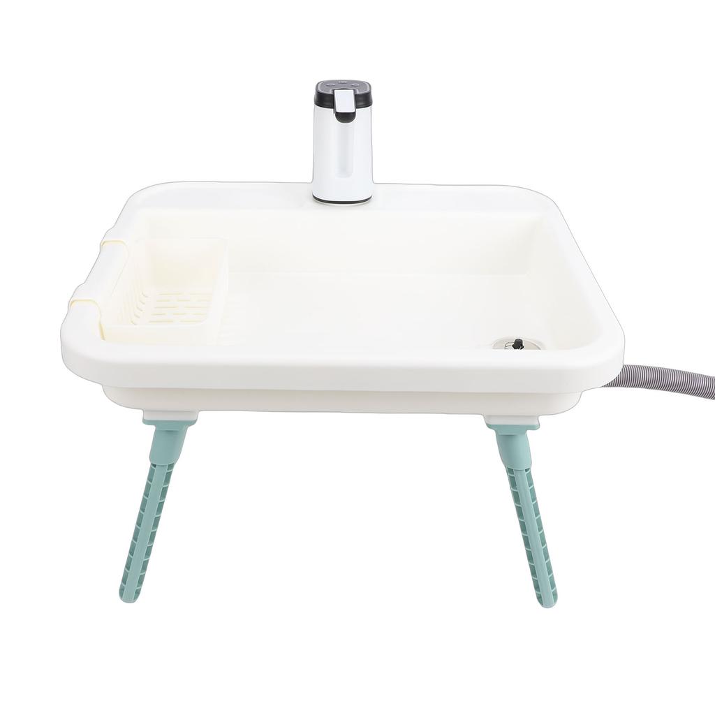 Outdoor Waschbecken Tragbares Handwaschbecken und Elektrisches Set für Camping Gartenaktivitäten