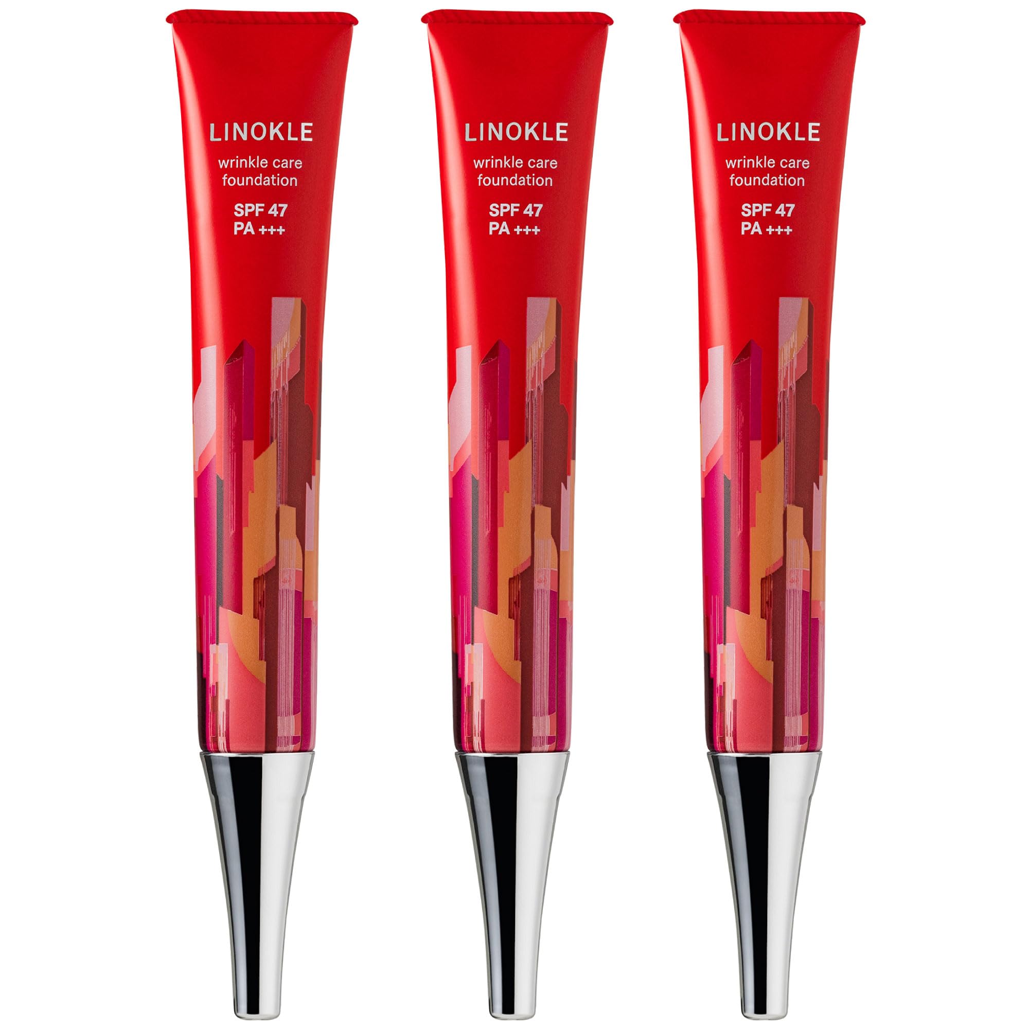 

несовершенства и маскирует Rinocle Ниацинамид Крем для маскировки морщин Жидкая основа под макияж Увлажнение УФ-защита SPF47 Антивозрастной уход Выравнивание тона