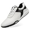 Men's casual leather shoes spring new fashion trend men's sports shoes leather breathable running shoes