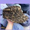 Street Dance Hat With Embroidered Leopard Print Sun Protection For Women Summer