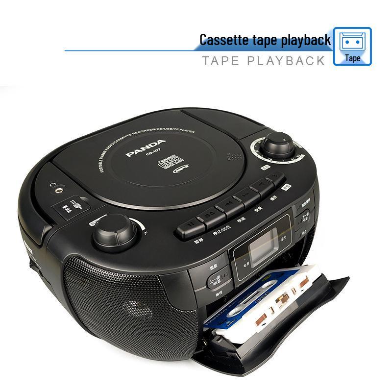 Panda CD-107 Student All-in-One CD Tape Recorder & English Repeater