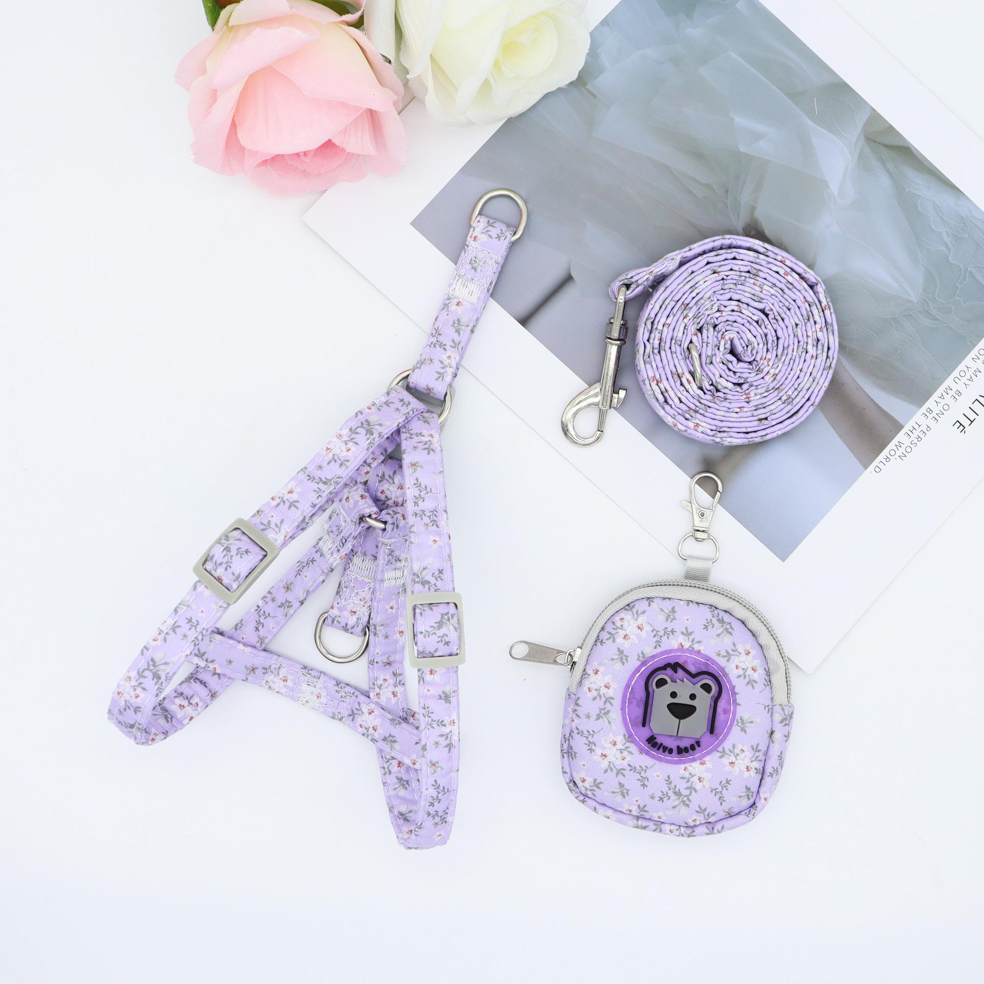 

Dog collar dog accessories walk the dog leash 1.2 meters traction rope length Adjustable Anti-free Cat collar pet products M--3.5KG-7.5KG