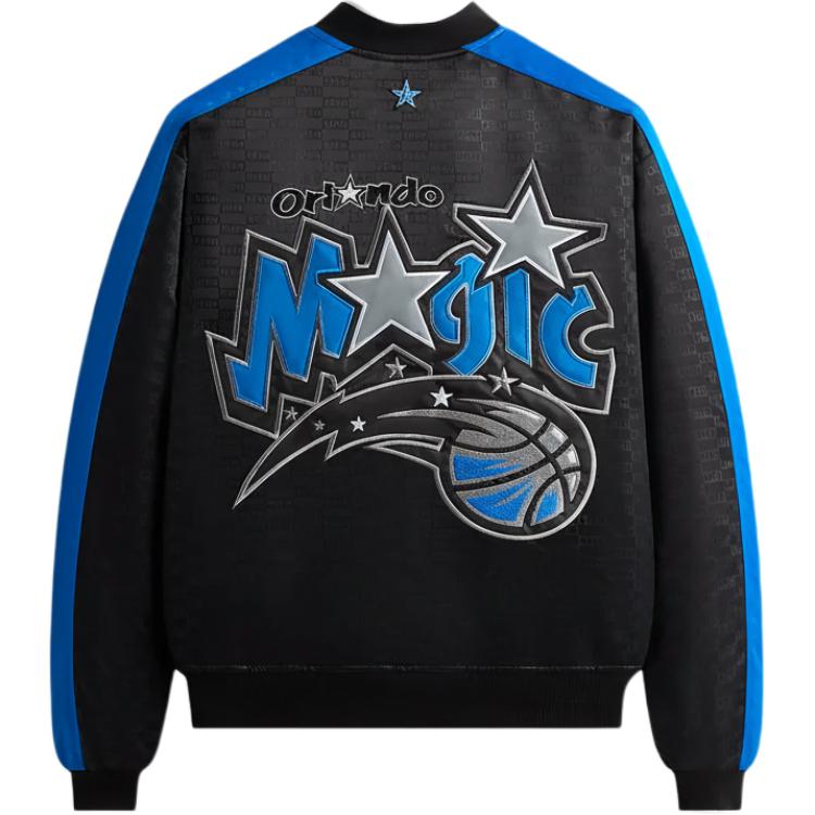 Kith For NBA All-Star Orlando Magic Bomber Jacket Black Men Outerwear KHM011265-001