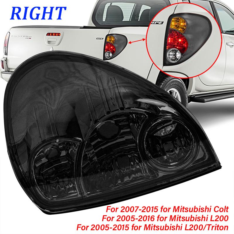 Car Smoke Tail Light Side Rear Brake Lights For L200 Triton Pickup 2005-2016 Reversing Lights Accessories with Wire Replacement